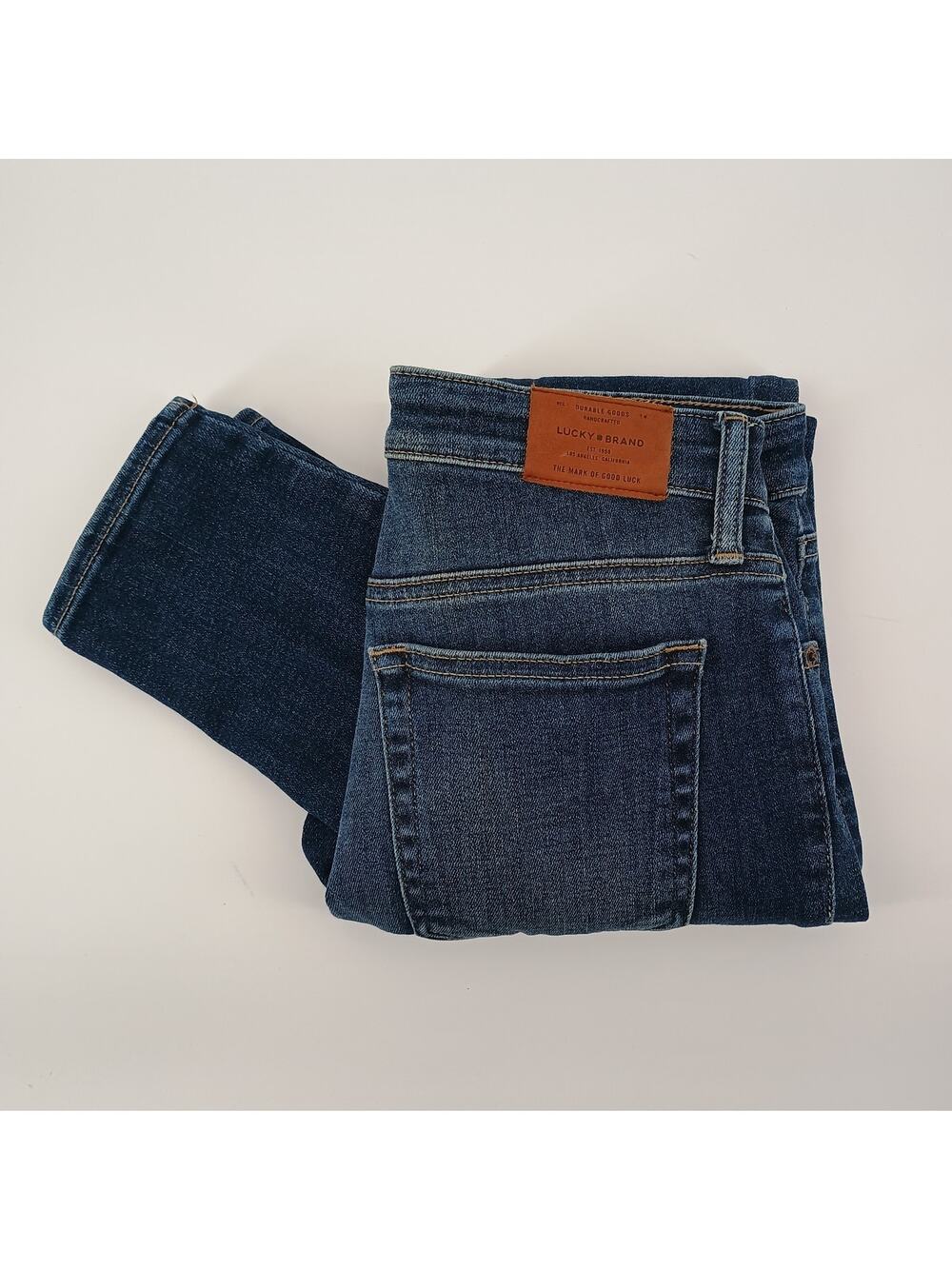 Lucky Brand Women Jeans 6 /28‎ Blue Denim Ankle Bridgette Mid Rise Skinny